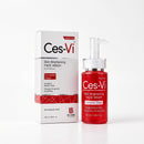 Serenzia Ces-Vi Advanced Brightening Face Wash 120ml bottle and box, oil-control cleanser for oily and acne-prone skin