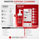 Ces-Vi Advanced Brightening Face Wash 120ml – Oil Control Cleanser for Oily & Acne-Prone Skin
